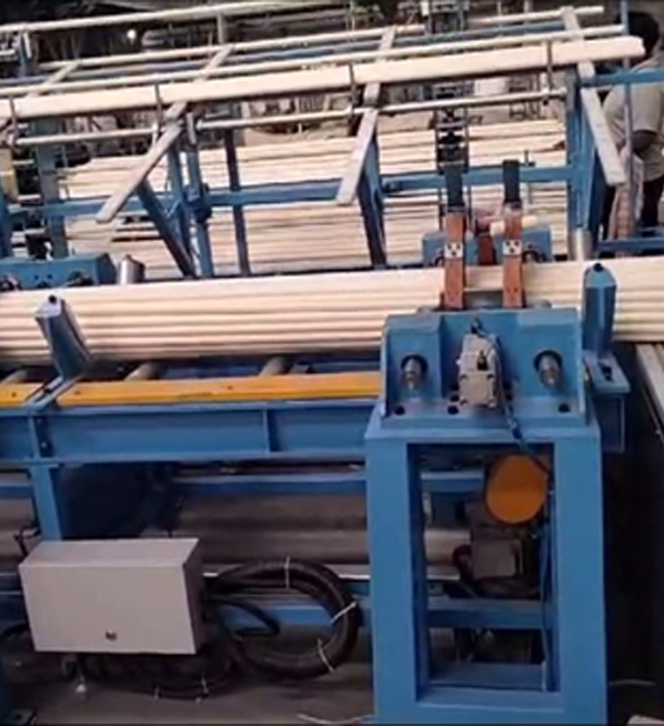 Conduit Pipe Counting Bundling and Bundle Strapping Automation System